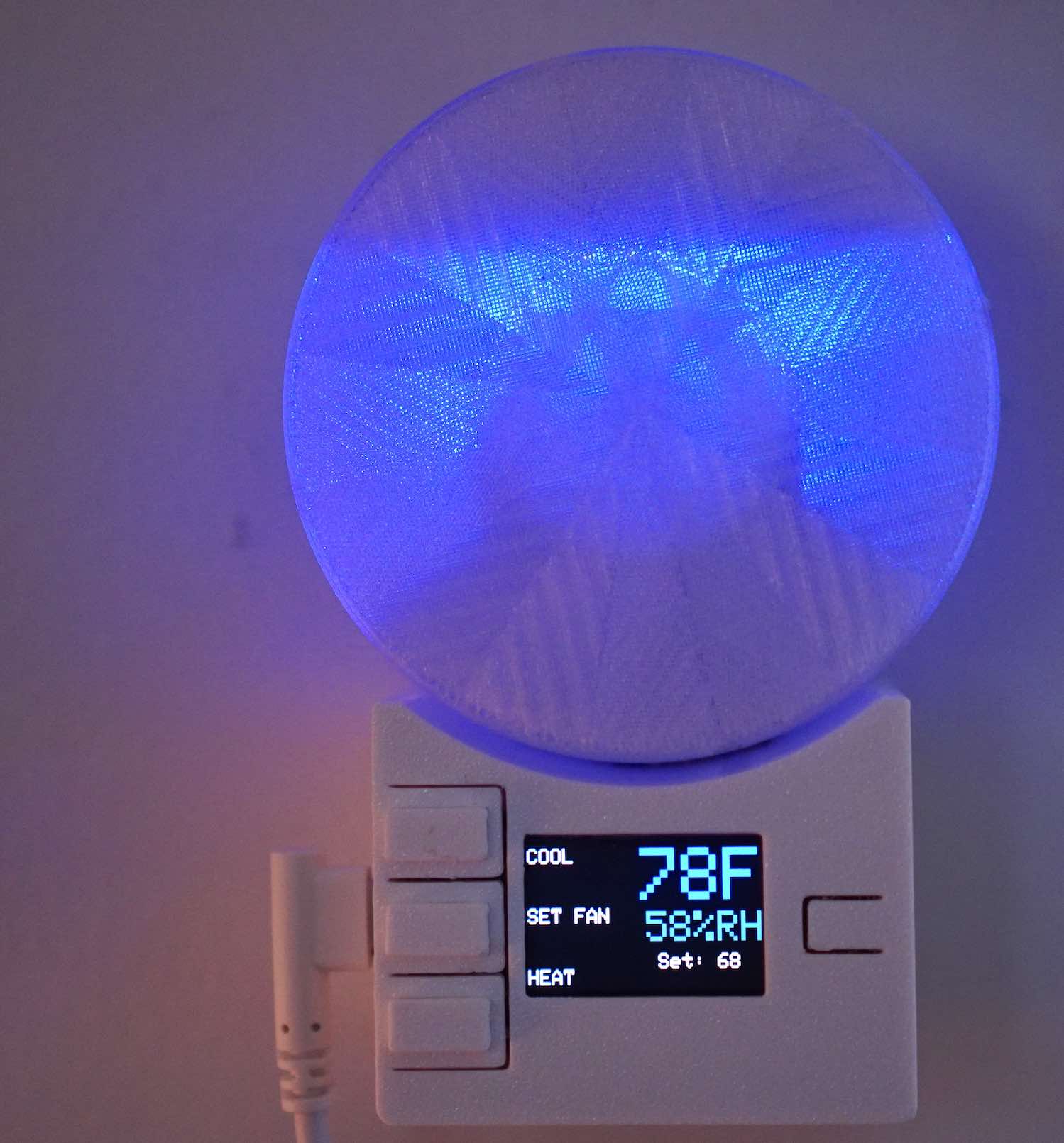 A thermostat-like thing, fully-custom made by me